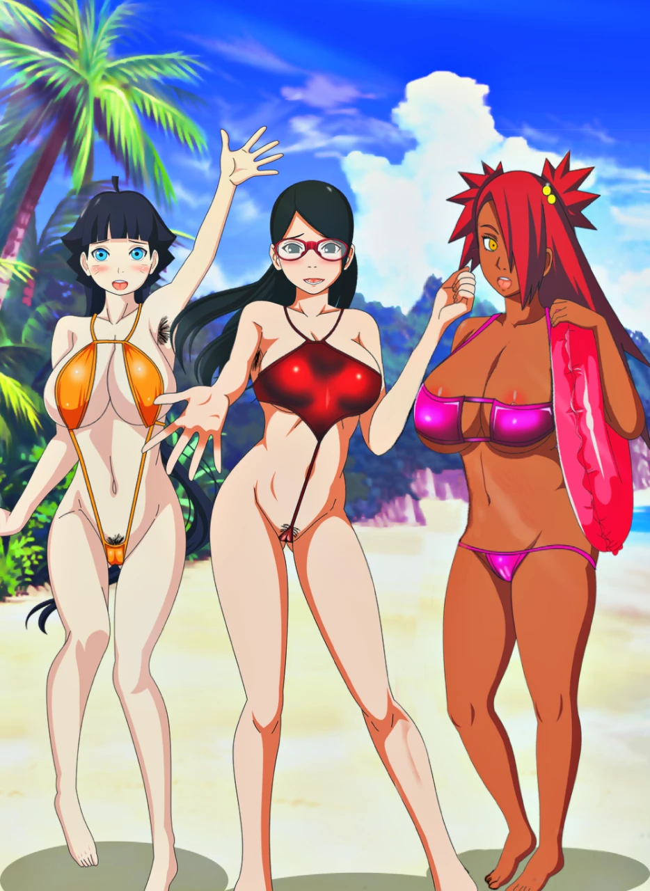 akimichi-chouchousarada-uchihauzumaki-himawari