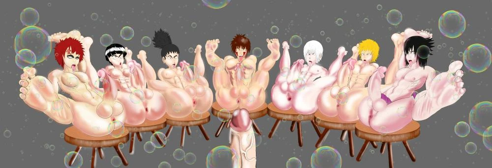 gaarahozuki-suigetsuinuzuka-kibanara-shikamarurock-leesasuke-uchihauzumaki-naruto