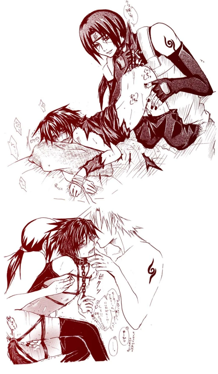 hatake-kakashisasuke-uchihauchiha-itachi