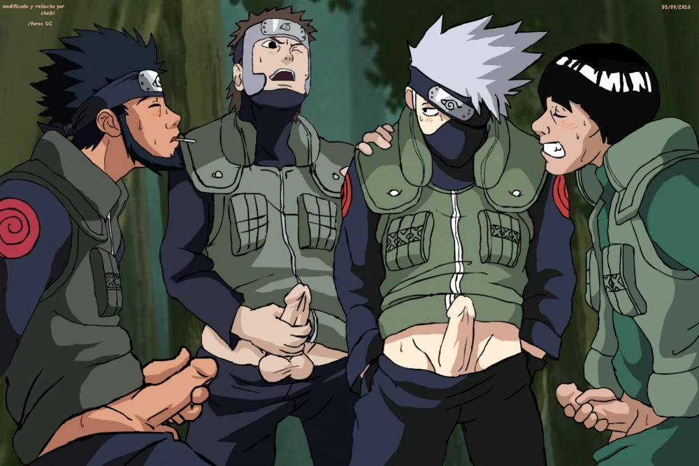 hatake-kakashimight-guysarutobi-asumayamato-naruto