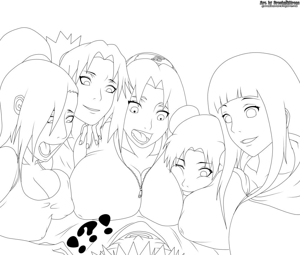 hyuuga-hinataino-yamanakasakura-harunotemaritentenuzumaki-naruto