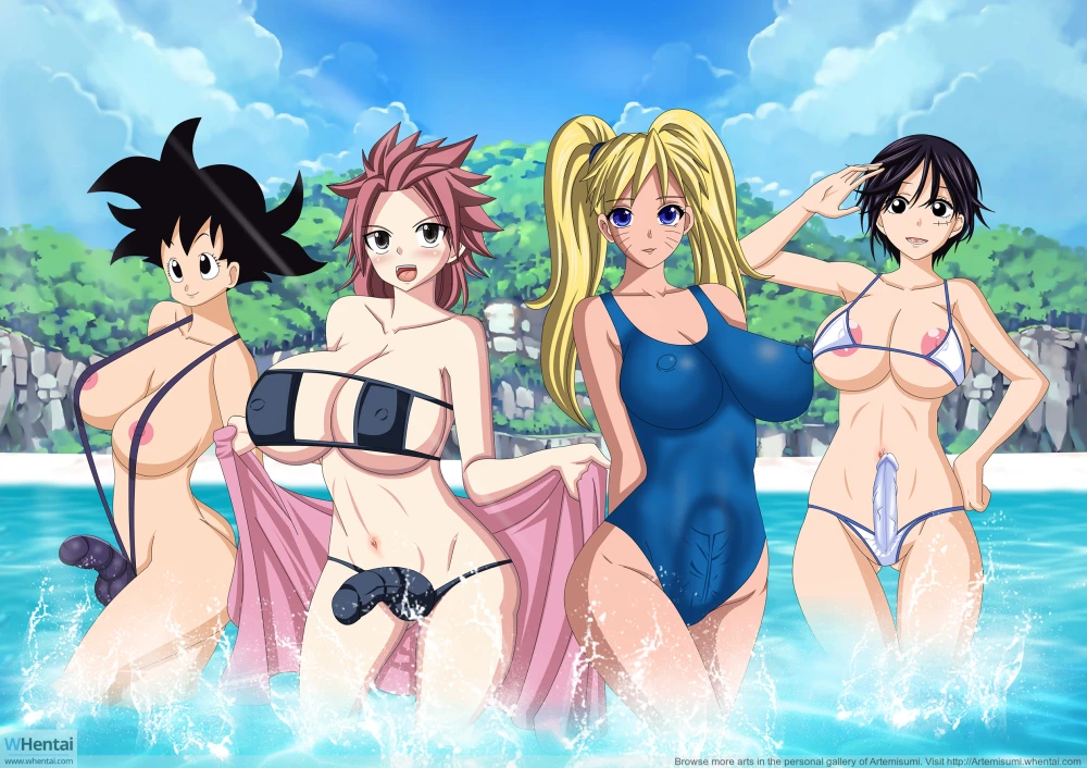 female-gokumonkey-d-luffynarukonatsu-dragneelson-gokuuzumaki-naruto
