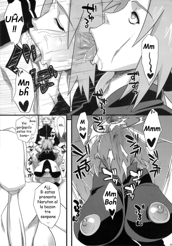(C82) [Karakishi Youhei-dan Shinga (Sahara Wataru)] Konoha Saboten (Naruto) [Esperanto] {EsperantistaP_19