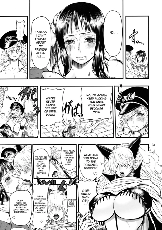 (C92) [Arsenothelus (Chinbotsu, Rebis)] Midare Saki Joshuu Kaizoku Soushuuhen Bloom, Pirate Hooker! Bloom! Annual (One Piece) [English]_022