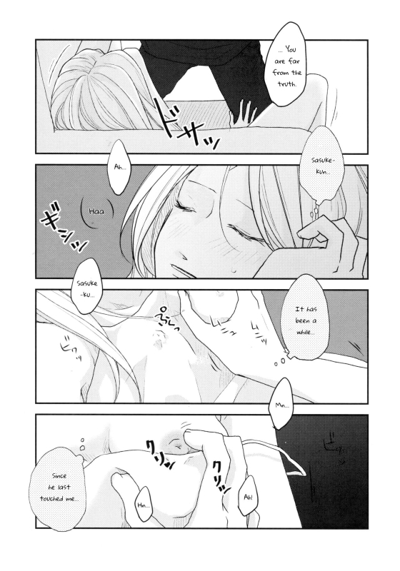(C92) [Kanariya (Haruno Urara)] Watashi wa Aibu ni Koisuru I love your caress (Naruto) [English]_15