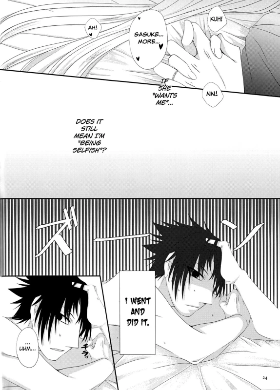 (Koi Sasuraeba Ai to Naru) [Heinetsu 37°C (Nanae Juu)] Kimi dake ni Wagamama o (Naruto) [English] [bi_22