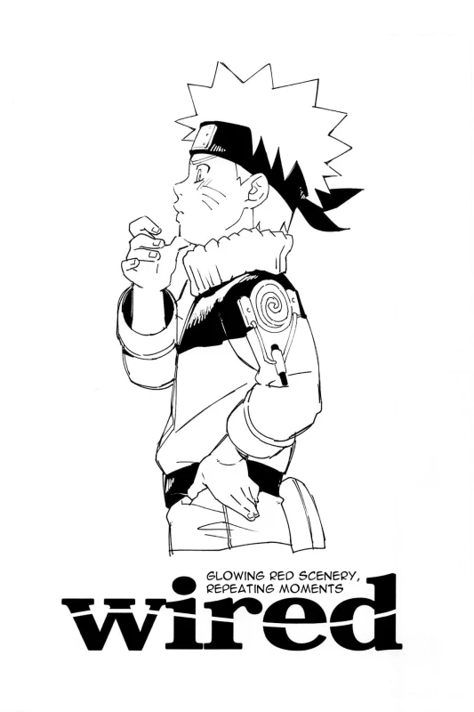 (Shota Scratch 22) [Nimoya (Nimoyu)] wired_ Akanesasu Keshiki Kasanaru Toki wired - Glowing Red Scenery, Repeating Moments (Naruto) [English] {Shotachan}_01