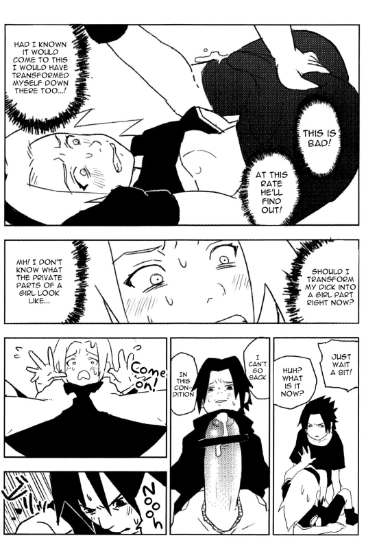 (Shota Scratch 22) [Nimoya (Nimoyu)] wired_ Akanesasu Keshiki Kasanaru Toki wired - Glowing Red Scenery, Repeating Moments (Naruto) [English] {Shotachan}_09