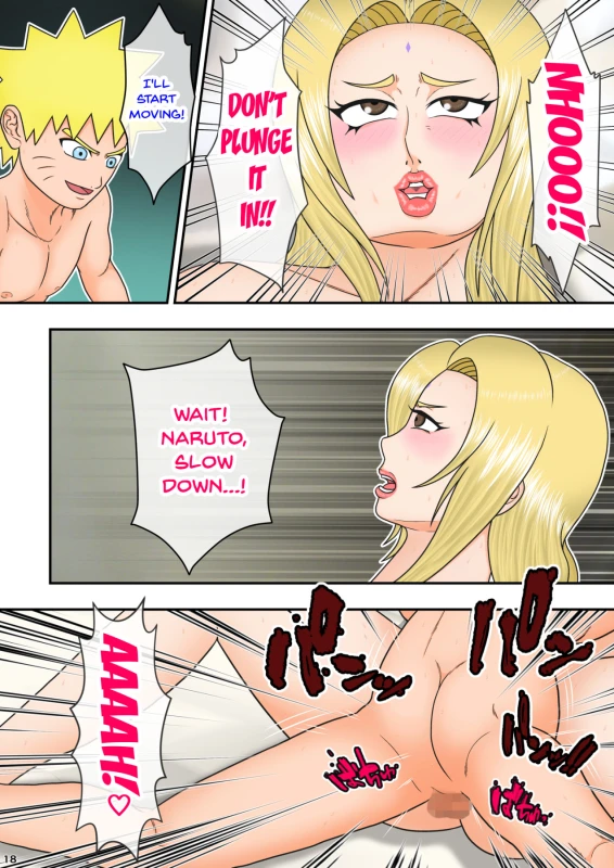 [Asagindo (Asakura Gin)] Tsunade no Seikyouiku 2 ~Kanraku Hen~ Tsunade's Sex Education 2 ~Surrender Edition~ (Naruto) [English] {Doujins.com}_18