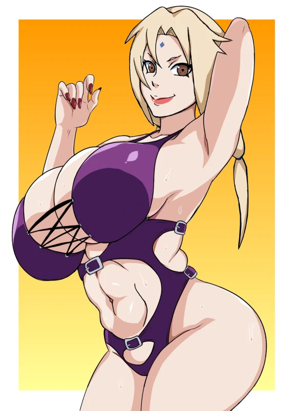 [Naruho-dou (Naruhodo)] Zoku Tsunade no Insuiyoku After Tsunade's Obscene Beach (Naruto) [English] [Digital]_01