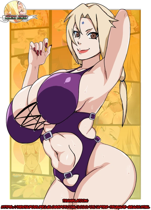 [Naruho-dou (Naruhodo)] Zoku Tsunade no Insuiyoku After Tsunade's Obscene Beach (Naruto) [English] [Digital]_02
