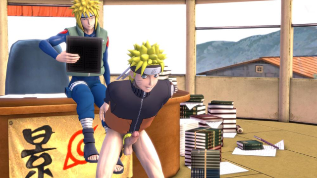 namikaze minato+uzumaki naruto