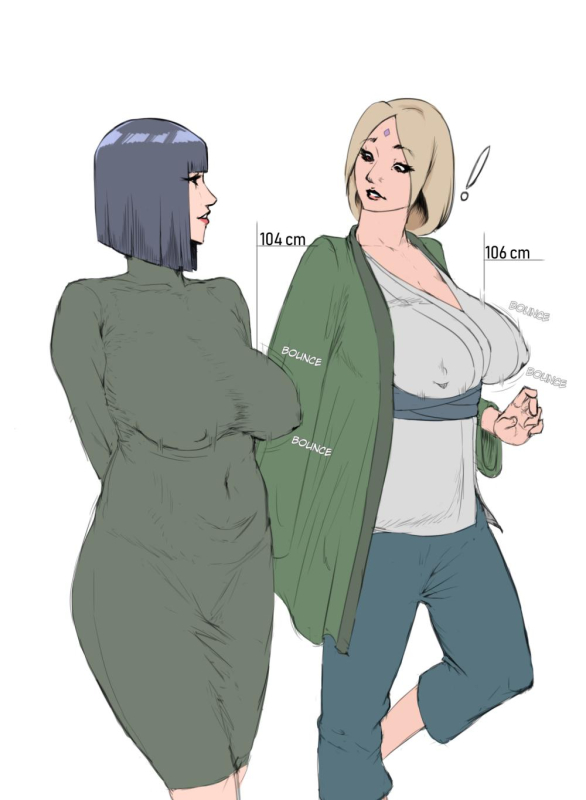 hyuuga hinata+tsunade