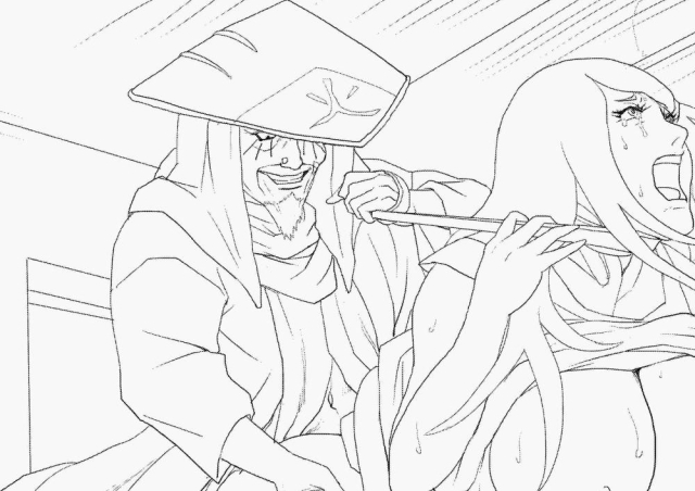 sarutobi hiruzen+uzumaki kushina