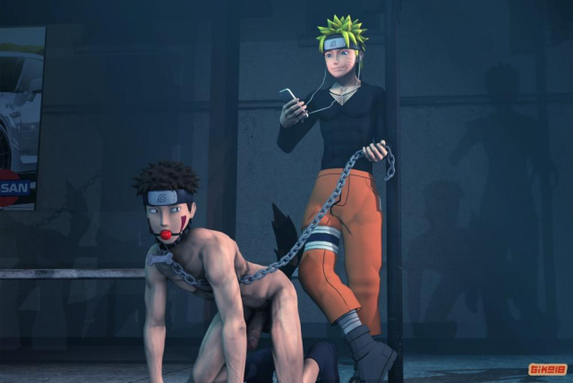 inuzuka kiba+uzumaki naruto