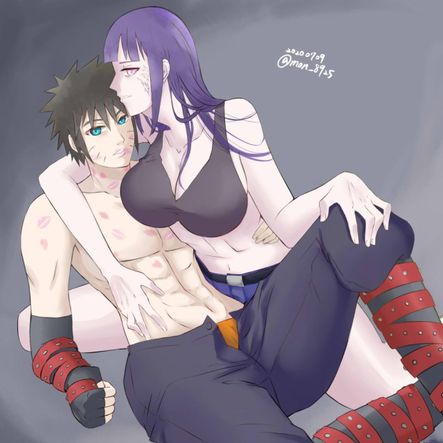 hyuuga hinata+hyuuga hinata (naruto road to ninja)+uzumaki menma+uzumaki naruto