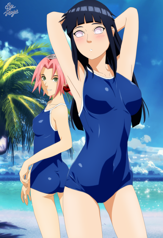 hyuuga hinata+sakura haruno