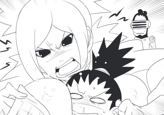 aburame shino+nara shikadai+temari