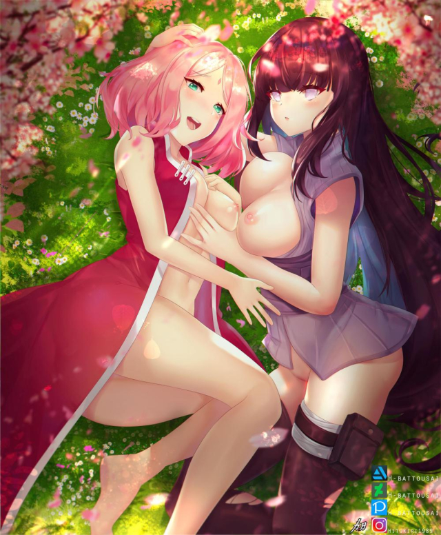 hyuuga hinata+sakura haruno