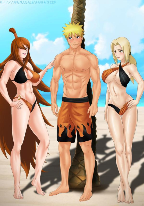 mei terumi+tsunade+uzumaki naruto