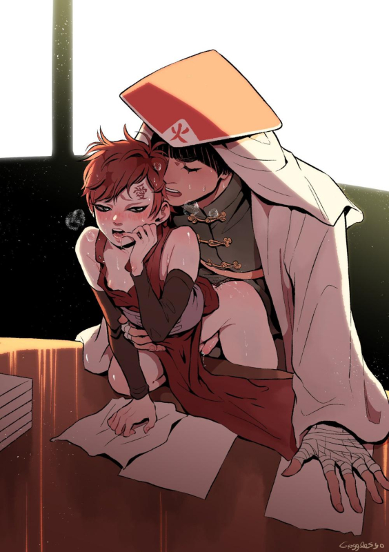 gaara+rock lee