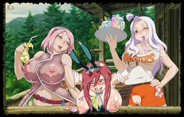 erza scarlet+mirajane strauss+sakura haruno