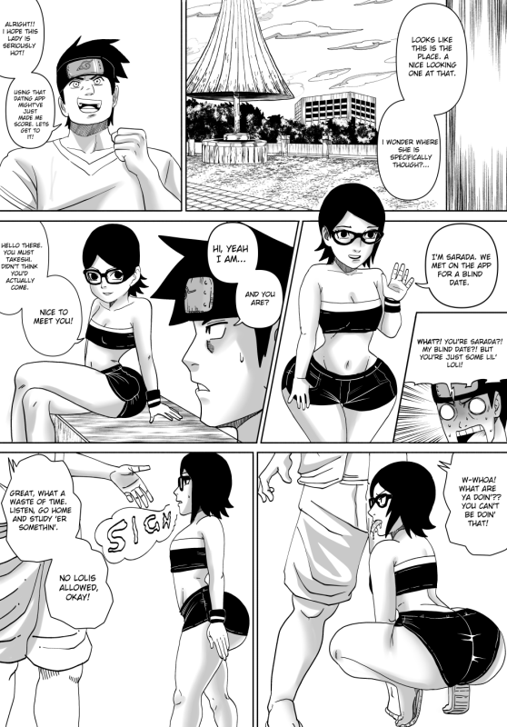 original character+sarada uchiha