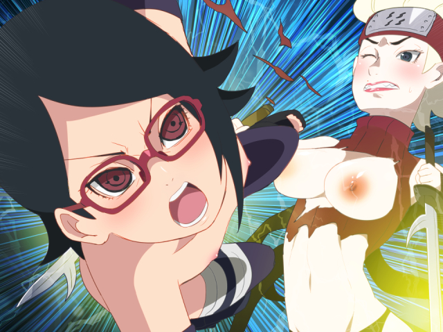 buntan kurosuki+sarada uchiha