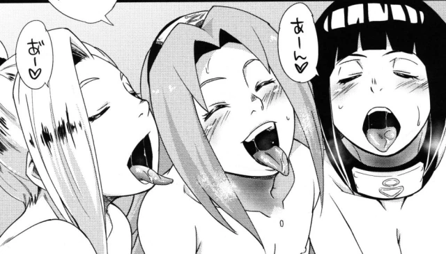 hyuuga hinata+ino yamanaka+sakura haruno