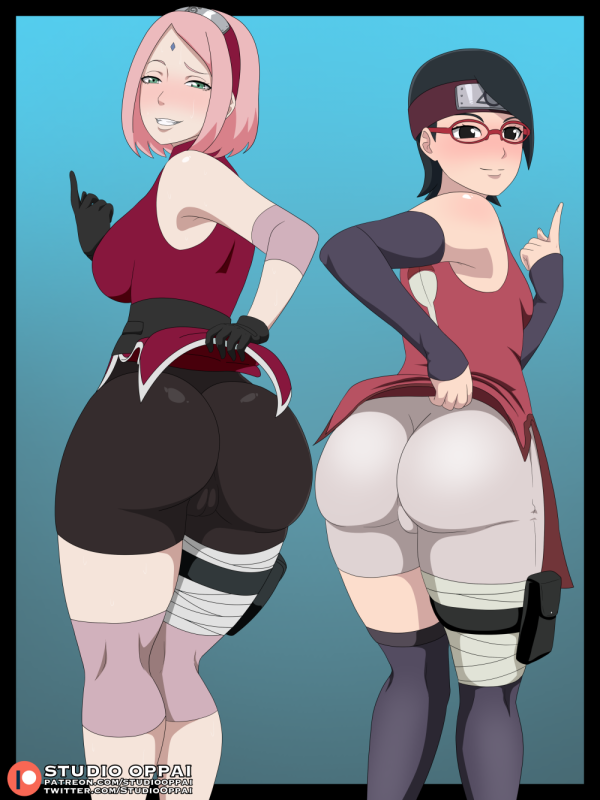 sakura haruno+sarada uchiha