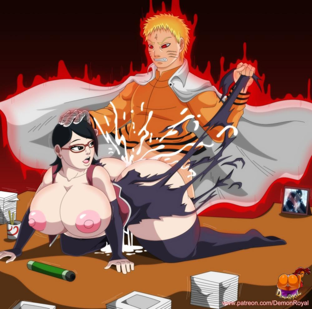 sarada uchiha+uzumaki naruto