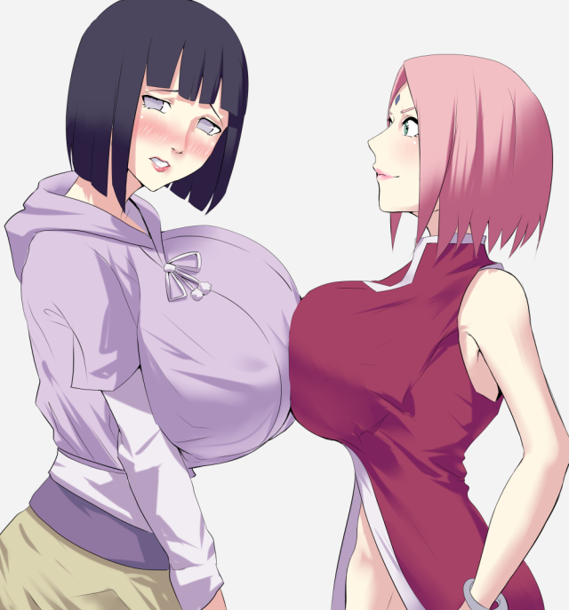 hyuuga hinata+sakura haruno