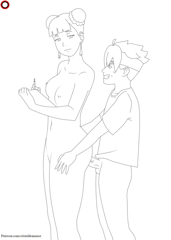 tenten+uzumaki boruto