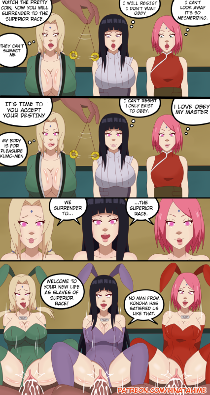 hyuuga hinata+sakura haruno+tsunade