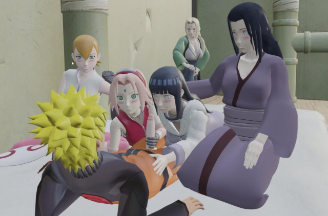 haruno mebuki+hinata's mother+hyuuga hinata+sakura haruno+tsunade+uzumaki naruto