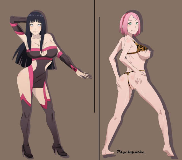 hyuuga hinata+sakura haruno