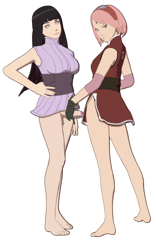 hyuuga hinata+sakura haruno