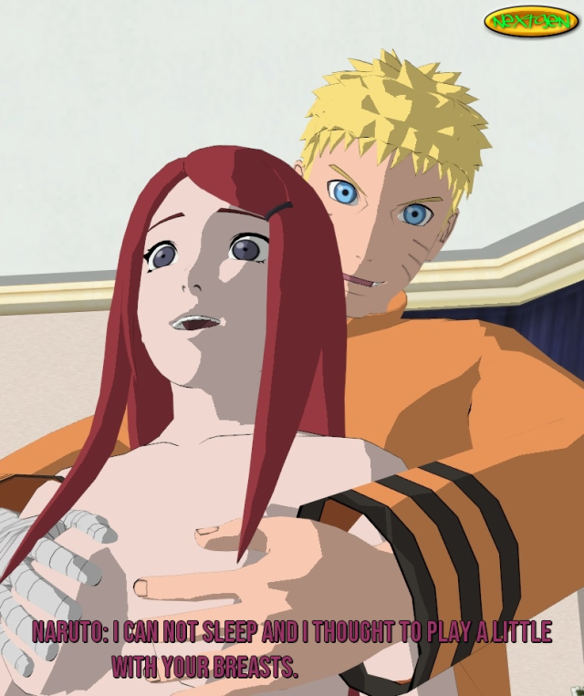 uzumaki kushina+uzumaki naruto