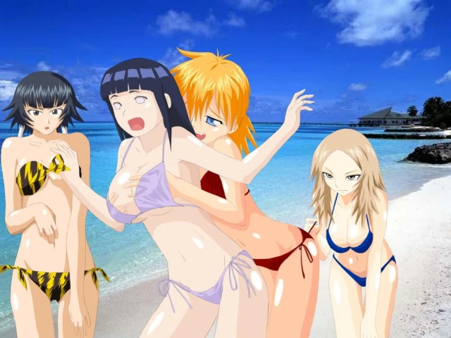 hyuuga hinata+miria+seras victoria+soifon