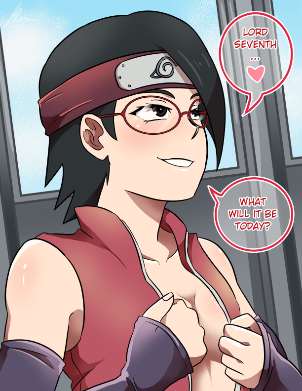 sarada uchiha+uzumaki naruto