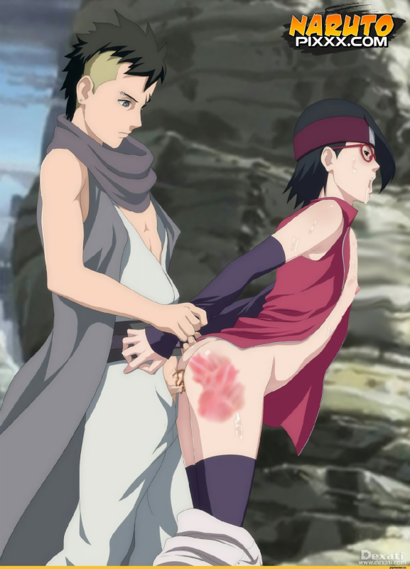 kawaki+sarada uchiha