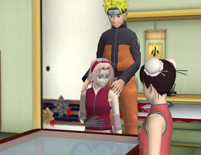 sakura haruno+tenten+uzumaki naruto