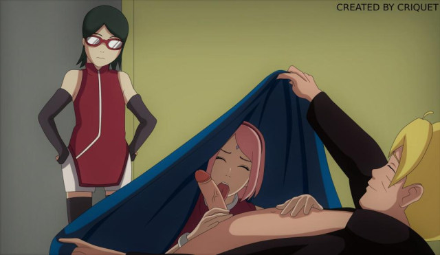 sakura haruno+sarada uchiha+uzumaki boruto