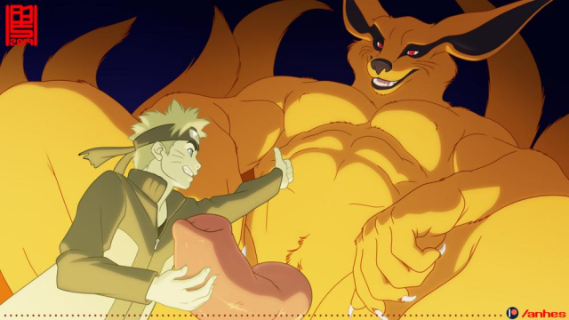 kurama+uzumaki naruto