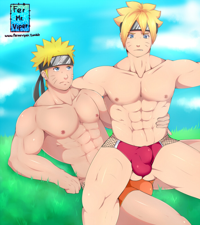 uzumaki boruto+uzumaki naruto