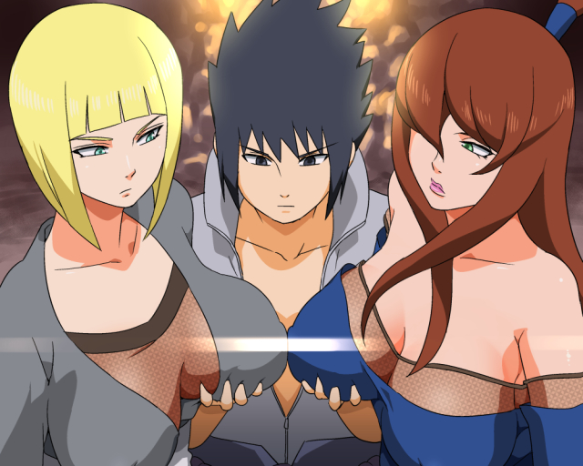 mei terumi+samui+sasuke uchiha