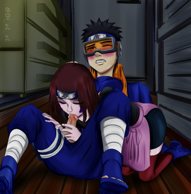 nohara rin+uchiha obito