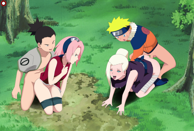 ino yamanaka+nara shikamaru+sakura haruno+uzumaki naruto