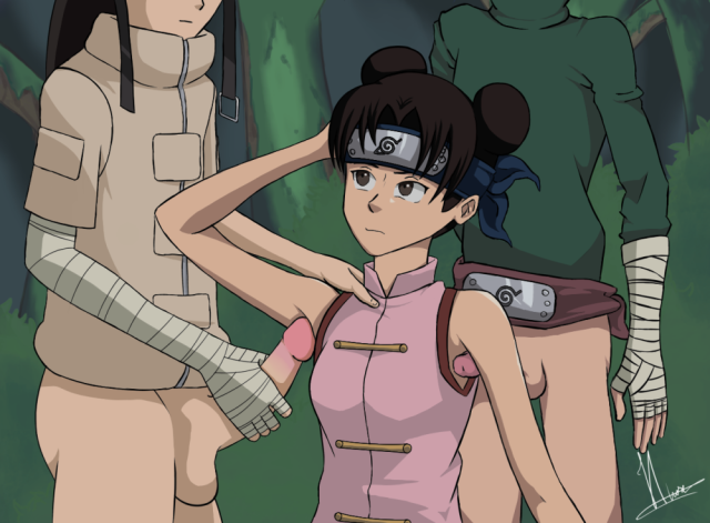 hyuuga neji+rock lee+tenten