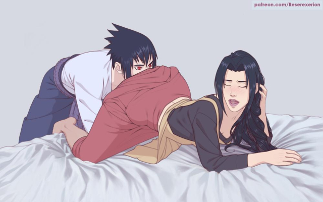 sasuke uchiha+uchiha mikoto